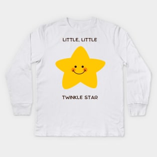 Little, Little Twinkle Star: Sprinkles of Happiness Kids Long Sleeve T-Shirt
